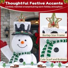 5.4 FT Lighted Pop-Up Christmas Snowman, Outdoor Decoration - view 4 of 5 | KMFURNILA