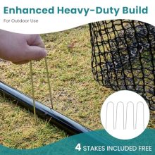 Golf Net, 10 x 7Ft Golf Practice Net for Backyard with Carry Bag, Sturdy Training Aid for Golfers to Practice Driving, Hitting, Indoor & Outdoor Dual-Use - view 2 of 5 | KMFURNILA