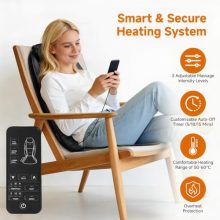 Back Massager for Chair with Heat, Seat Cushion, Massage Pad - view 2 of 5 | KMFURNILA