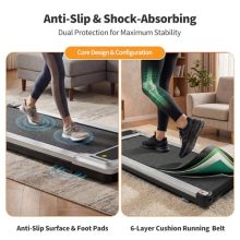 3-in-1 Walking Pad Under Desk Treadmill for Home Office Portable - view 3 of 5 | KMFURNILA