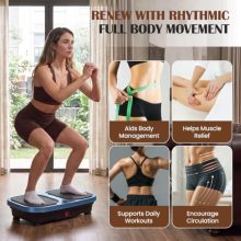Vibration Plate Exercise Machine Home Gym Fitness Shaker - view 2 of 5 | KMFURNILA