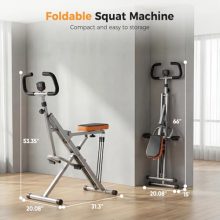 Squat Machine for Women, 330 LBS Capacity Glute Workout Equipment - view 5 of 5 | KMFURNILA