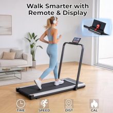 Walking Pad Treadmill for Home, Lightweight Walk Machine with Remote Control and LED Display, Portable Treadmill Under Desk for Walking, Jogging, Running - view 2 of 5 | KMFURNILA