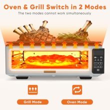 Electric Griddle, 17 Inch Indoor Grill with Non-Stick Coating - view 2 of 5 | KMFURNILA