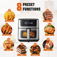 Air Fryer 6.34 QT, Airfryer with Viewing Window and 8 Presets - view 5 of 5 | KMFURNILA