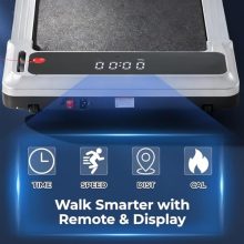 Walking Pad Treadmill for Home, Lightweight Walk Machine with Remote Control and LED Display, Portable Treadmill Under Desk for Walking, Jogging, Running - view 3 of 5 | KMFURNILA