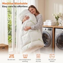 Ultra Soft Twin Size Mattress Topper – Viscose Made from Bamboo Pillow Top Mattress Pad for Comfort & Support – Naturally Cooling for Hot Sleepers, Green - view 5 of 5 | KMFURNILA