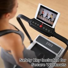 Walking Pad Treadmill for Home, Lightweight Walk Machine with Remote Control and LED Display, Portable Treadmill Under Desk for Walking, Jogging, Running - view 5 of 5 | KMFURNILA