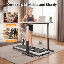 3-in-1 Walking Pad Under Desk Treadmill for Home Office Portable - view 5 of 5 | KMFURNILA