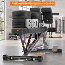 Adjustable Weight Bench, 660 LBS Heavy Duty Workout Bench Press - view 3 of 5 | KMFURNILA