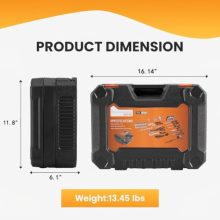 330-Piece Tool Kit Set for Home Dorm Repair with Pull-Out Drawer - view 4 of 5 | KMFURNILA