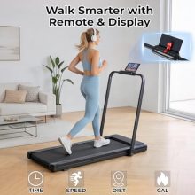 3-in-1 Walking Pad with Handle Bar Foldable Treadmill for Home - view 3 of 5 | KMFURNILA