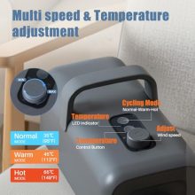 Dog Hair Dryer for Grooming, 3 Level Adjustable, Low Noise - view 4 of 5 | KMFURNILA