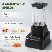 54oz Countertop Kitchen Blender, Ideal for Smoothies - view 2 of 5 | KMFURNILA