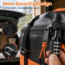 20 Cubic Feet Heavy Duty Waterproof Car Rooftop Cargo Carrier Bag - view 4 of 5 | KMFURNILA