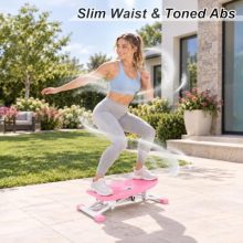 Balance Board, Compact Slide Stepper with Resistance Bands - view 3 of 5 | KMFURNILA