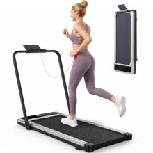 3-in-1 Walking Pad with Handle Bar Foldable Treadmill for Home - view 1 of 5 | KMFURNILA