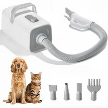 5-in-1 Dog Hair Dryer, 5 Groomer Tools, 3 Suction Modes - view 1 of 5 | KMFURNILA