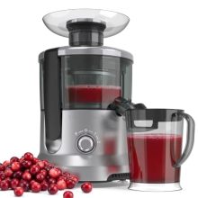 Juicer Machine, Centrifugal Juicer Exactor with 3-Speed, Silver - view 1 of 5 | KMFURNILA