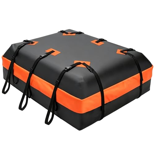20 Cubic Feet Heavy Duty Waterproof Car Rooftop Cargo Carrier Bag | KMFURNILA