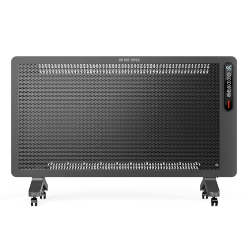 Panel Convector Heater Indoor Use, 1500W Full Mesh Space Heater | KMFURNILA