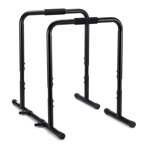 Dip Bar, Adjustable Dip Station with Soft Foam Handles | KMFURNILA