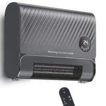 Wall Space Heater, 13IN Electric Small Heaters for Indoor Use - view 1 of 5 | KMFURNILA
