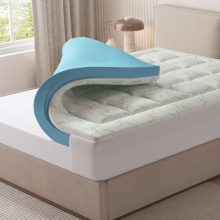 NEWBULIG 3 Inch Queen Dual Layer Memory Foam Mattress Topper - view 1 of 5 | KMFURNILA