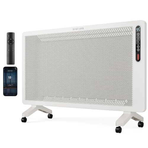 Panel Convector Heater Indoor Use, 1500W Full Mesh Space Heater | KMFURNILA