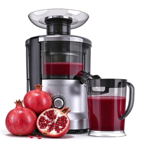 Juicer Machine, Centrifugal Juicer Exactor with 3-Speed, Silver | KMFURNILA