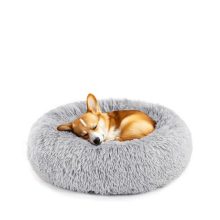 30.7×30.7 Inch Dog Bed Large Sized Dog, Donut Shape Cat Beds for Indoor Cats with Washable, Anti-Slip, Faux Fur - view 1 of 5 | KMFURNILA