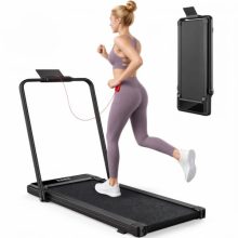 3-in-1 Walking Pad with Handle Bar Foldable Treadmill for Home - view 1 of 5 | KMFURNILA