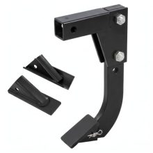 Hitch Mounted Trencher, Durable & Rustproof Hitch Mounted Ripper with 2 Pieces Replaceable Teeth, Adjustable 16 Inch Heavy Duty Trench Digger for ATV/UTV Tractor, Black - view 1 of 5 | KMFURNILA