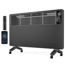 Panel Convector Heater Indoor Use, 1500W Semi-Mesh Space Heater - view 1 of 5 | KMFURNILA