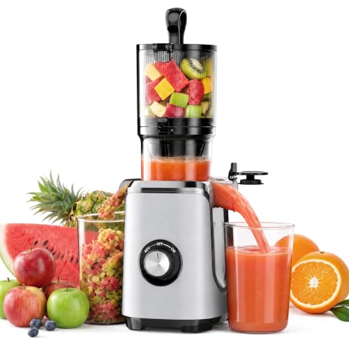 Juicer Machines, Electric Slow Masticating Cold Press Juicer | KMFURNILA