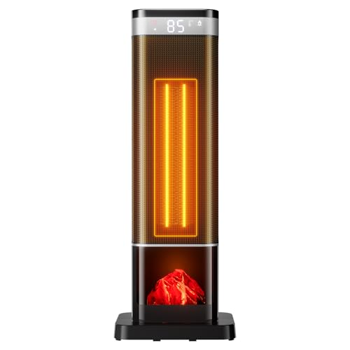 24" Space Heater, 1500W Portable Heaters for Indoor Use | KMFURNILA