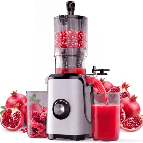 Juicer Machines, Electric Slow Masticating Cold Press Juicer | KMFURNILA